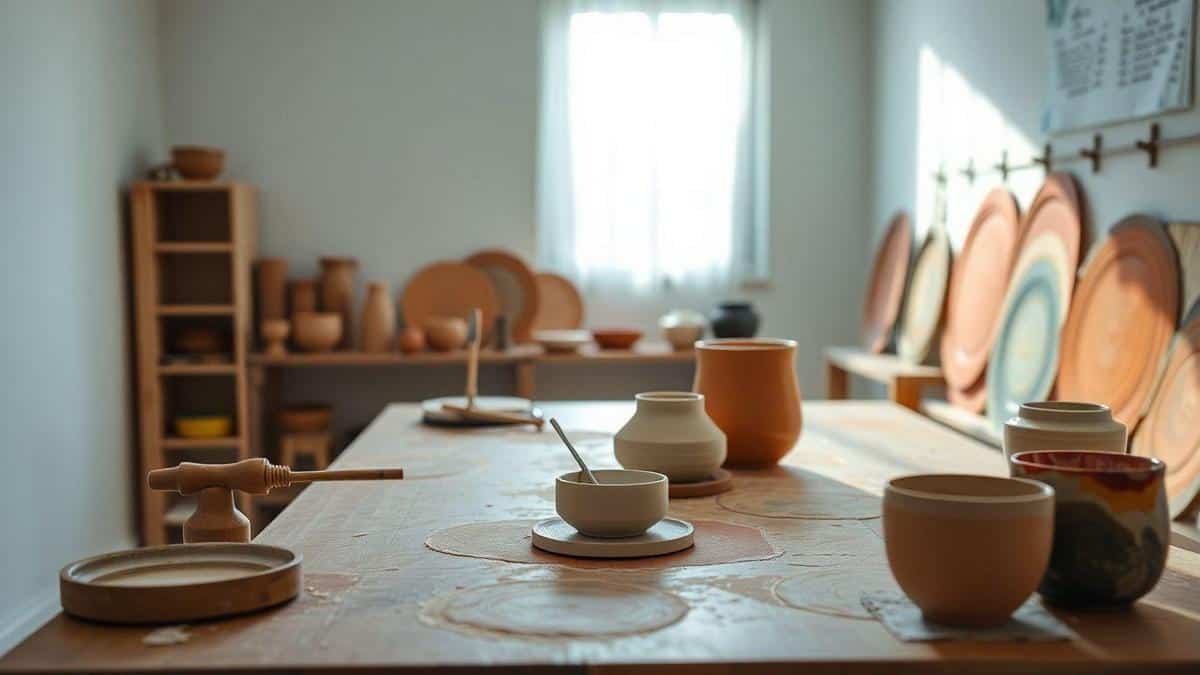 Vamos fazer pratos! Curso de cerâmica artesanal
