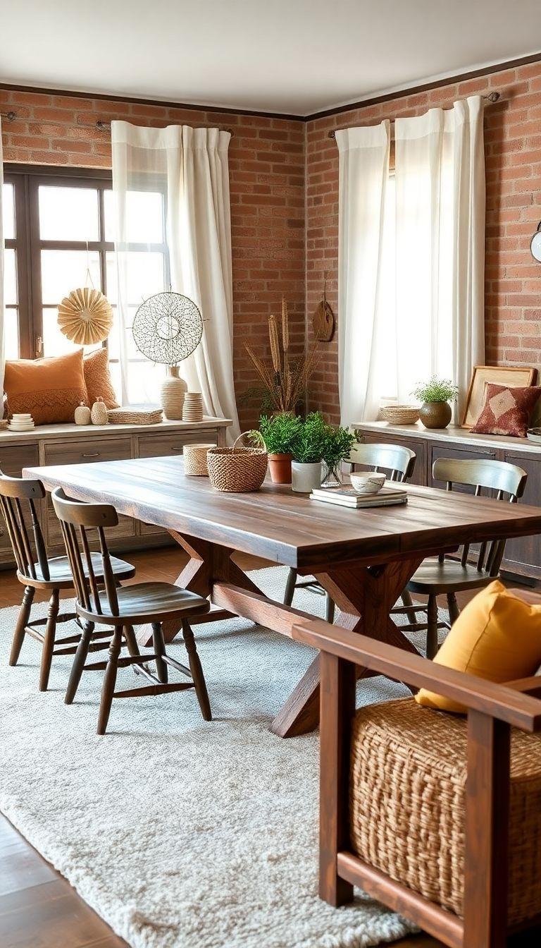 Descubra como o estilo rústico-chique transforma sua casa com o handmade
